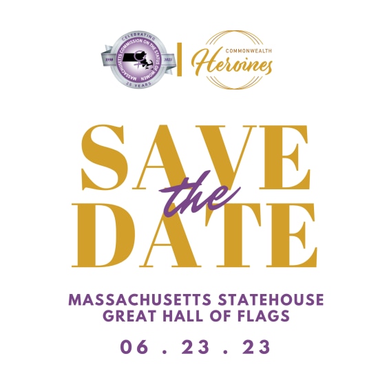 Commonwealth Heroines Save The Date banner